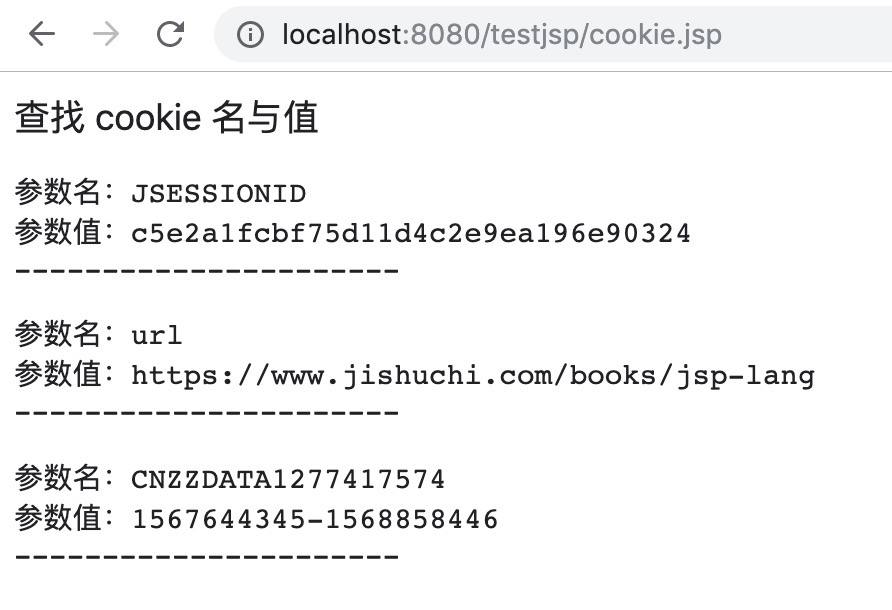 JSP Cookie 处理 - 图3