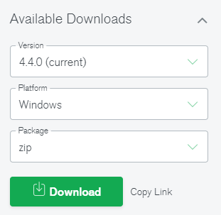 window平台安装MongoDB - 图1